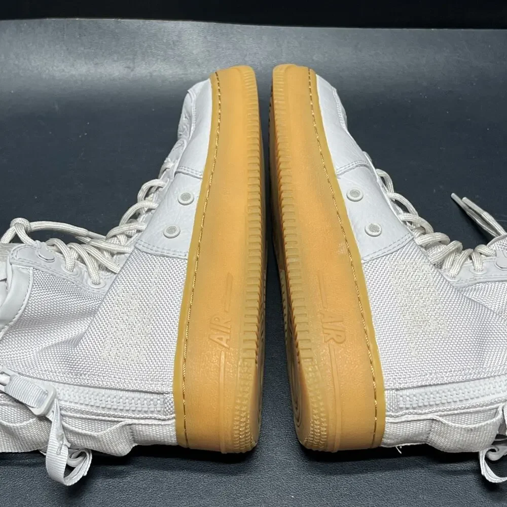 Nike SF Air Force 1 Mid “Vast Grey” Gum Sole Sneakers Women’s Size 9 AA3966-005